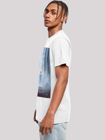 T-Shirt 'Disney Frozen 2 Movie Poster' F4NT4STIC en blanc
