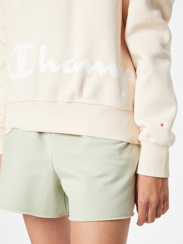 Champion Authentic Athletic Apparel Sweatshirt in Beige