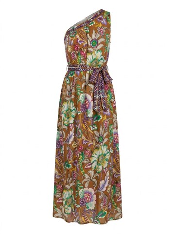 Miss June Dress 'Robe Longue Wallis' in Mixed colours: front