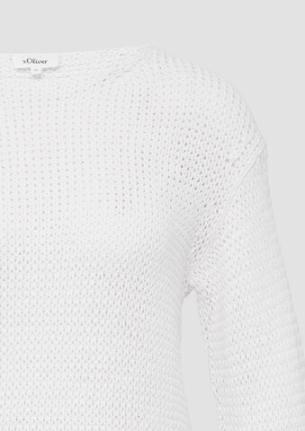 s.Oliver Pullover in Weiß