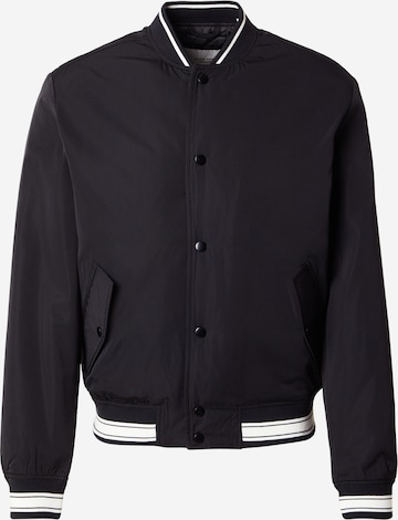 JACK & JONES Övergångsjacka 'JORGREENE' i svart: framsida