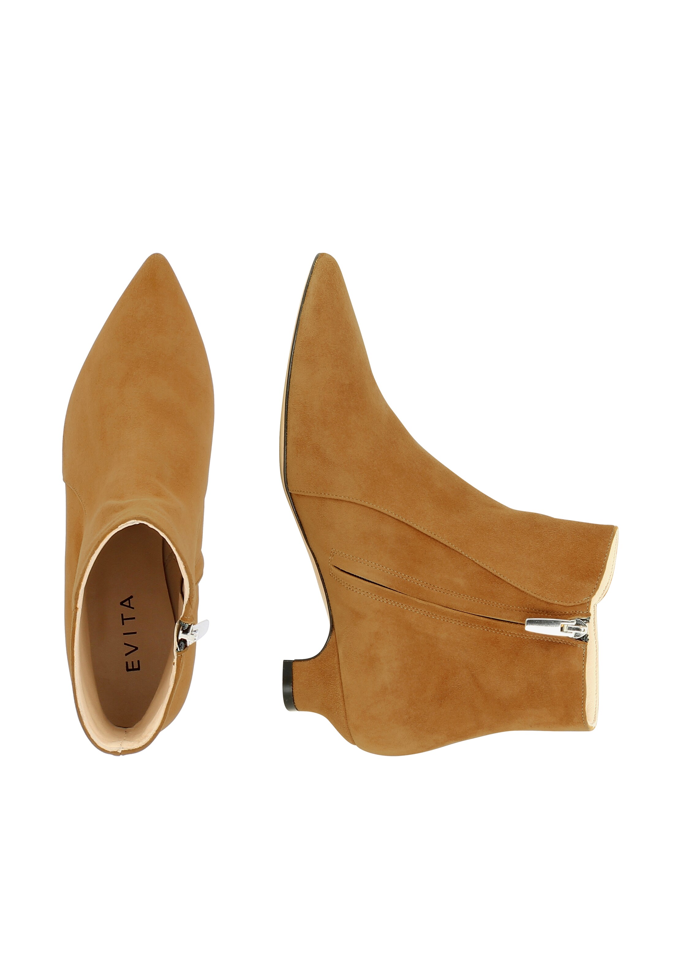EVITA Ankle Boots in Brown