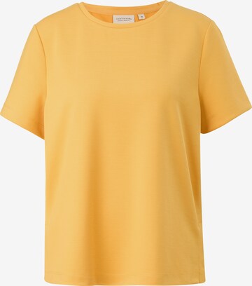 comma casual identity Shirt in Geel: voorkant