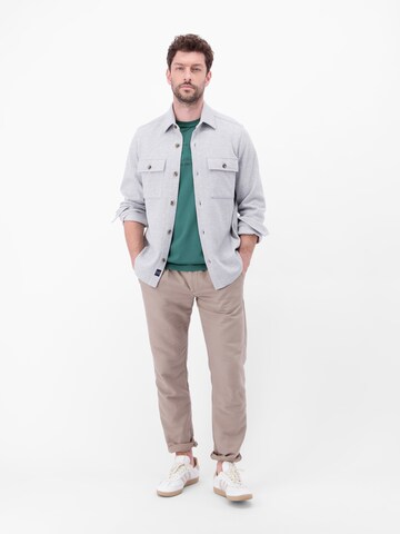 LERROS T-Shirt aus Baumwolle mit Brustprint in Grün