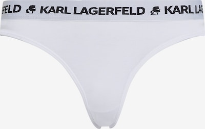 Moteriškos kelnaitės iš Karl Lagerfeld, spalva – juoda / balta, Prekių apžvalga