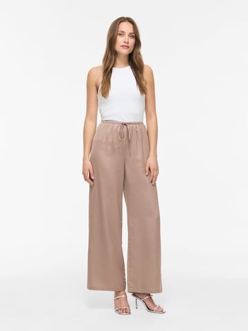 Wide Leg Pantalon 'VIEllette' VILA en beige