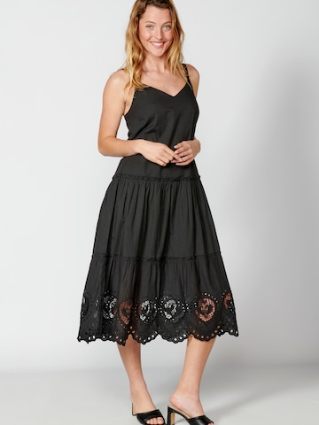 KOROSHI Summer Dress in Black: front