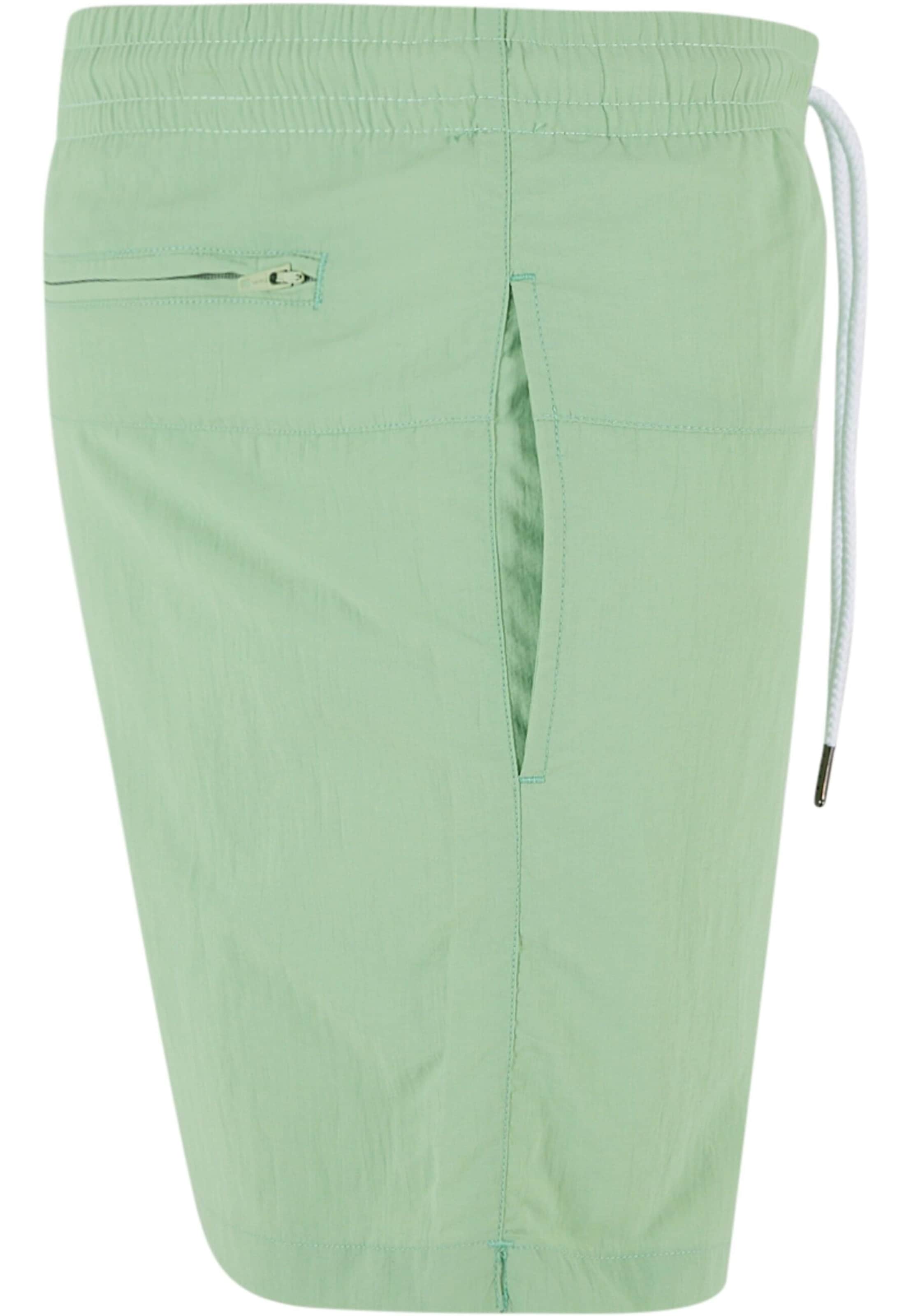 Urban Classics Badshorts i grön