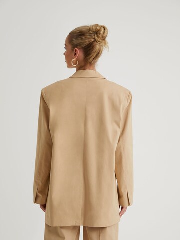 Blazer 'Lisa' millane en beige