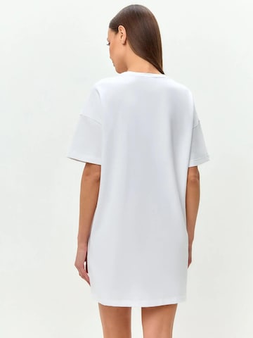 T-shirt 'Pajamas Cat' Cat e Lolette en blanc