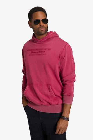 Sweat-shirt STHUGE en rouge