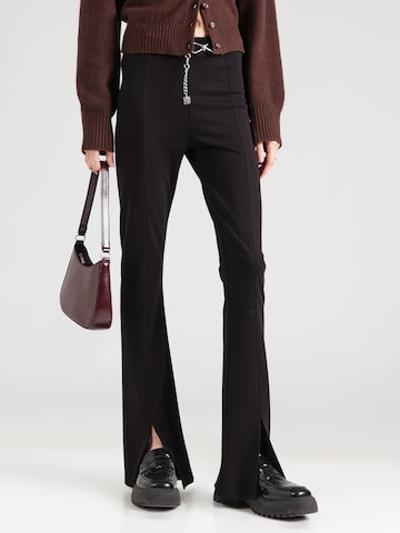 HUGO Расклешенный Штаны 'Noquetel' в Черный: спереди