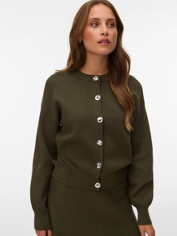VERO MODA Strickjacke 'Noella' in Grün