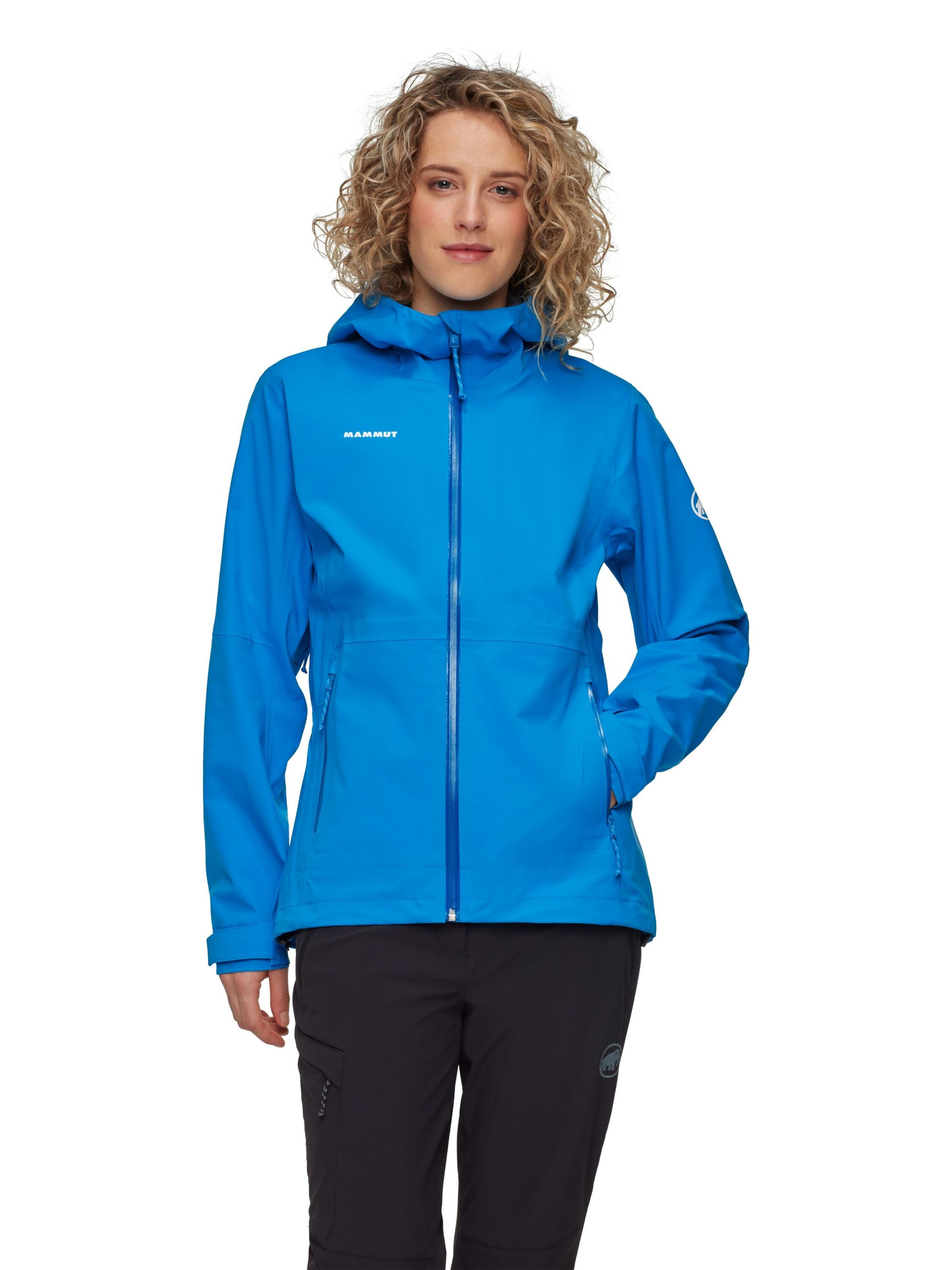 MAMMUT Outdoor Jacket 'LINARD GUIDE' in Blue: front