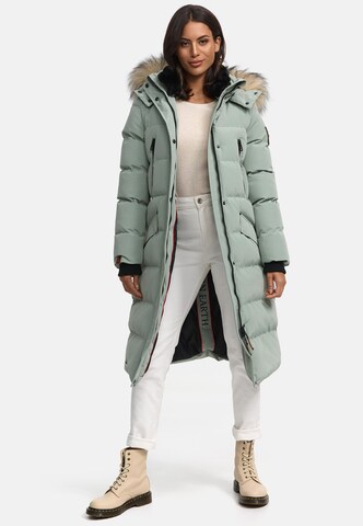 MARIKOO Winter coat 'Schneesternchen' in Green