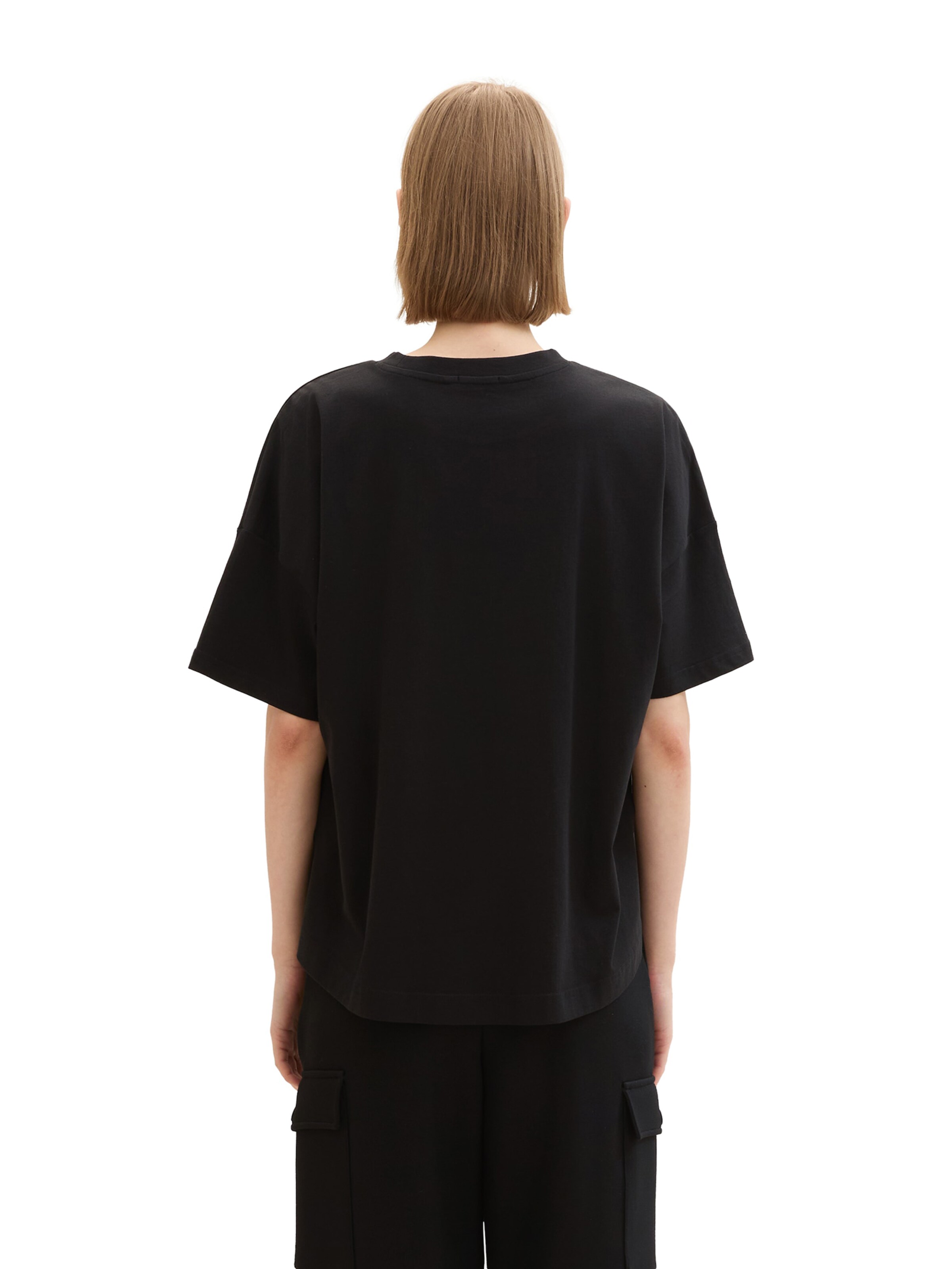 TOM TAILOR DENIM Shirt in Black