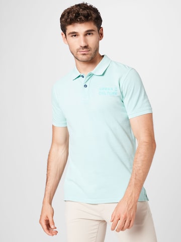 Key Largo - Camisa 'CULTURE' em cinzento: frente