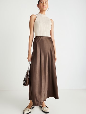 MSCH COPENHAGEN Skirt 'Nicolette Ullas' in Brown
