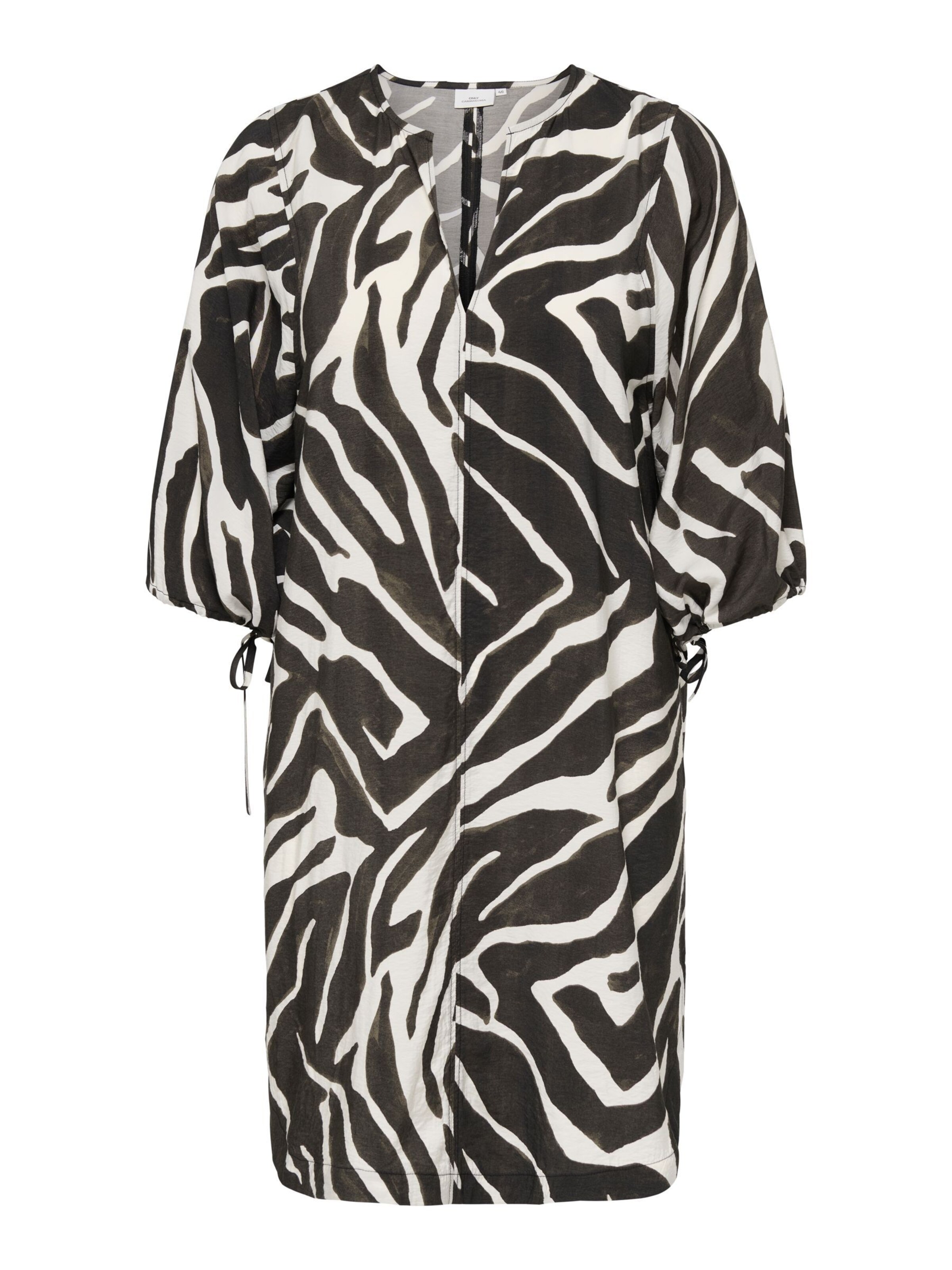 ONLY Carmakoma Kleid 'CARCarrie' in Schwarz: Vorderseite