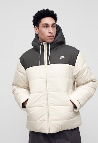 Nike Sportswear Zimska jakna 'ACCESS' | bela barva: sprednja stran