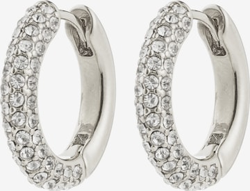 sidabrinė Pilgrim Auskarai 'Tatum': priekis