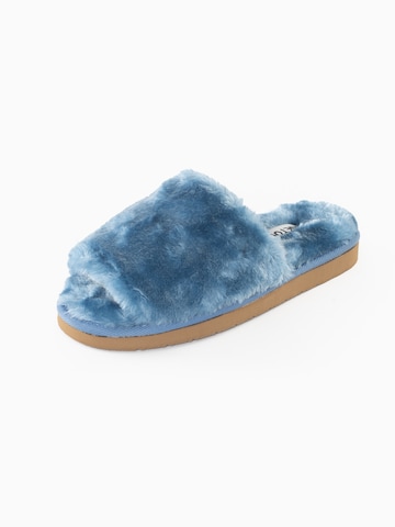 Minnetonka Huisschoenen 'Lolo' in Blauw