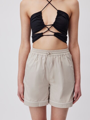 LeGer by Lena Gercke Regular Shorts 'Chelsea' in Beige: predná strana