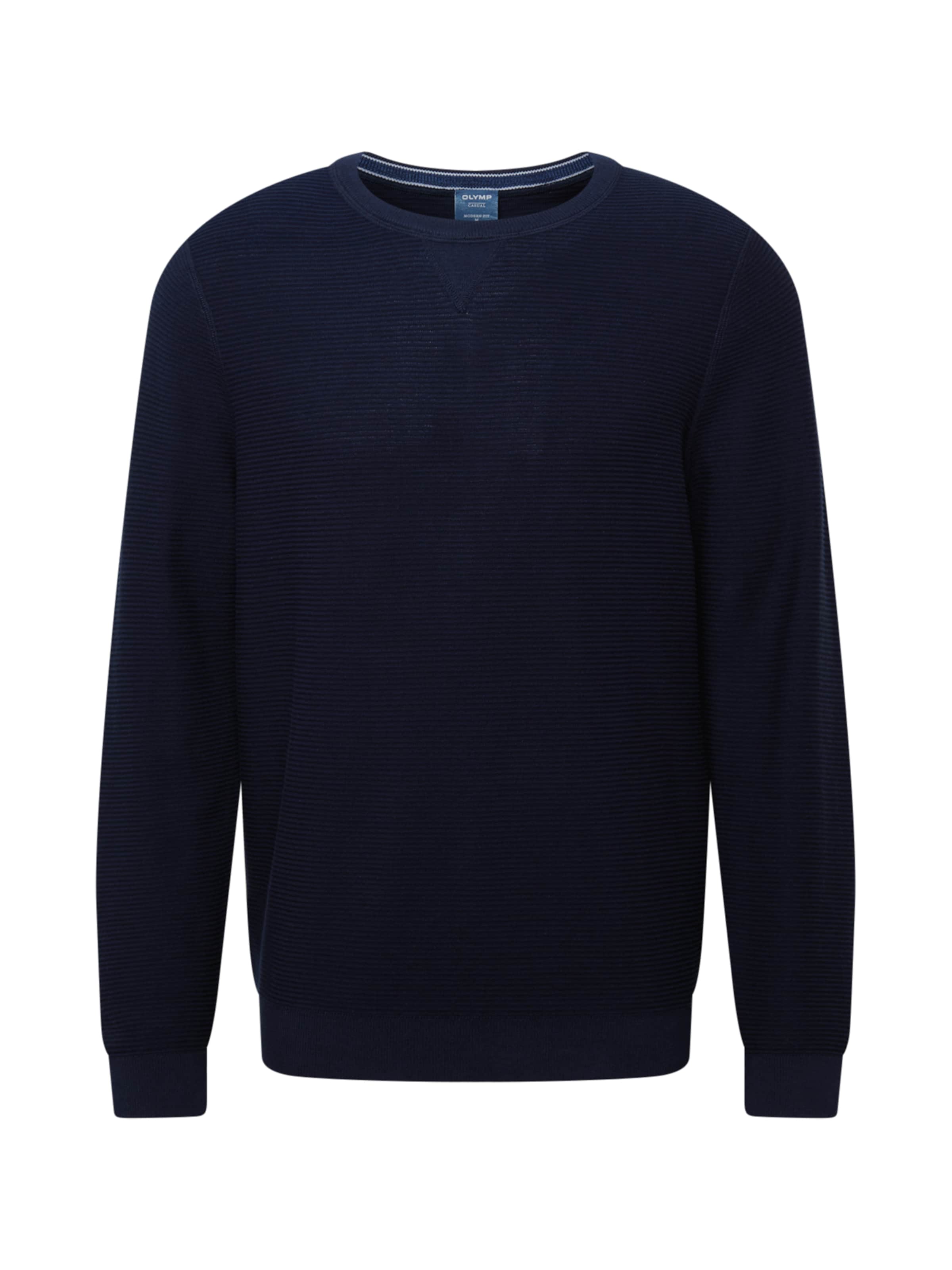 OLYMP Свитер в Синий: спереди