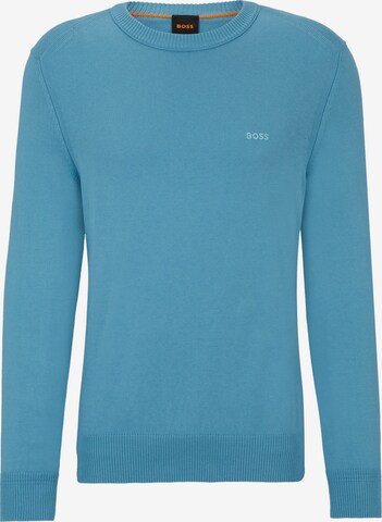 BOSS Sweatshirt 'Asac C' in Blau: predná strana