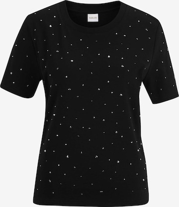 MADELEINE Shirt in Schwarz: Vorderseite