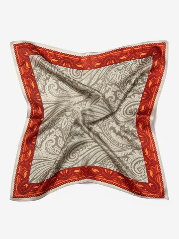 MayTree Scarf 'Farn' in Red: front