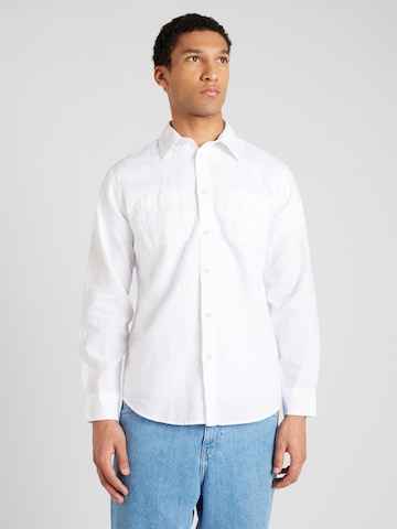 ESPRIT Средняя посадка Рубашка в Белый: спереди