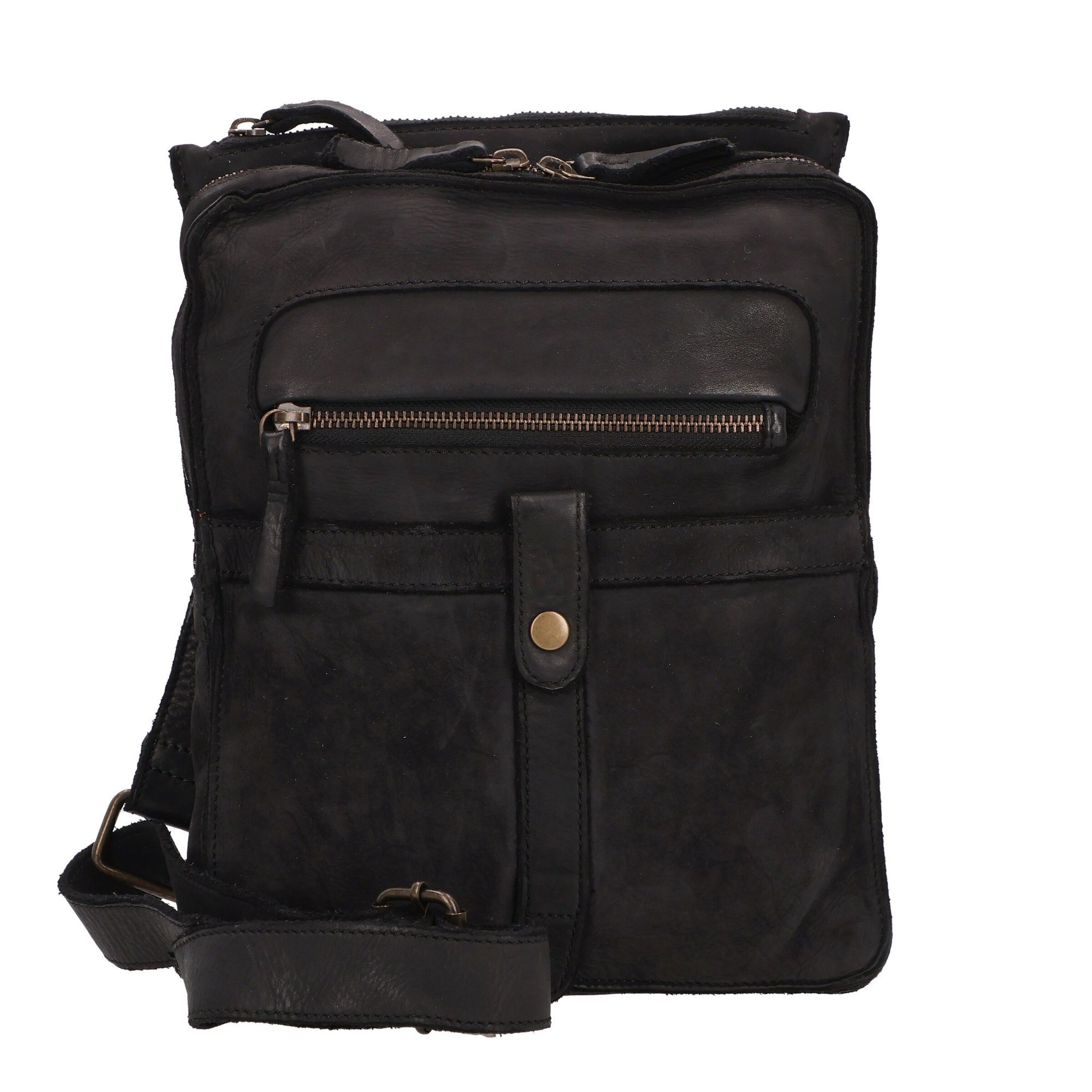 Harbour 2nd Schoudertas 'Cool Casual' in Zwart: voorkant