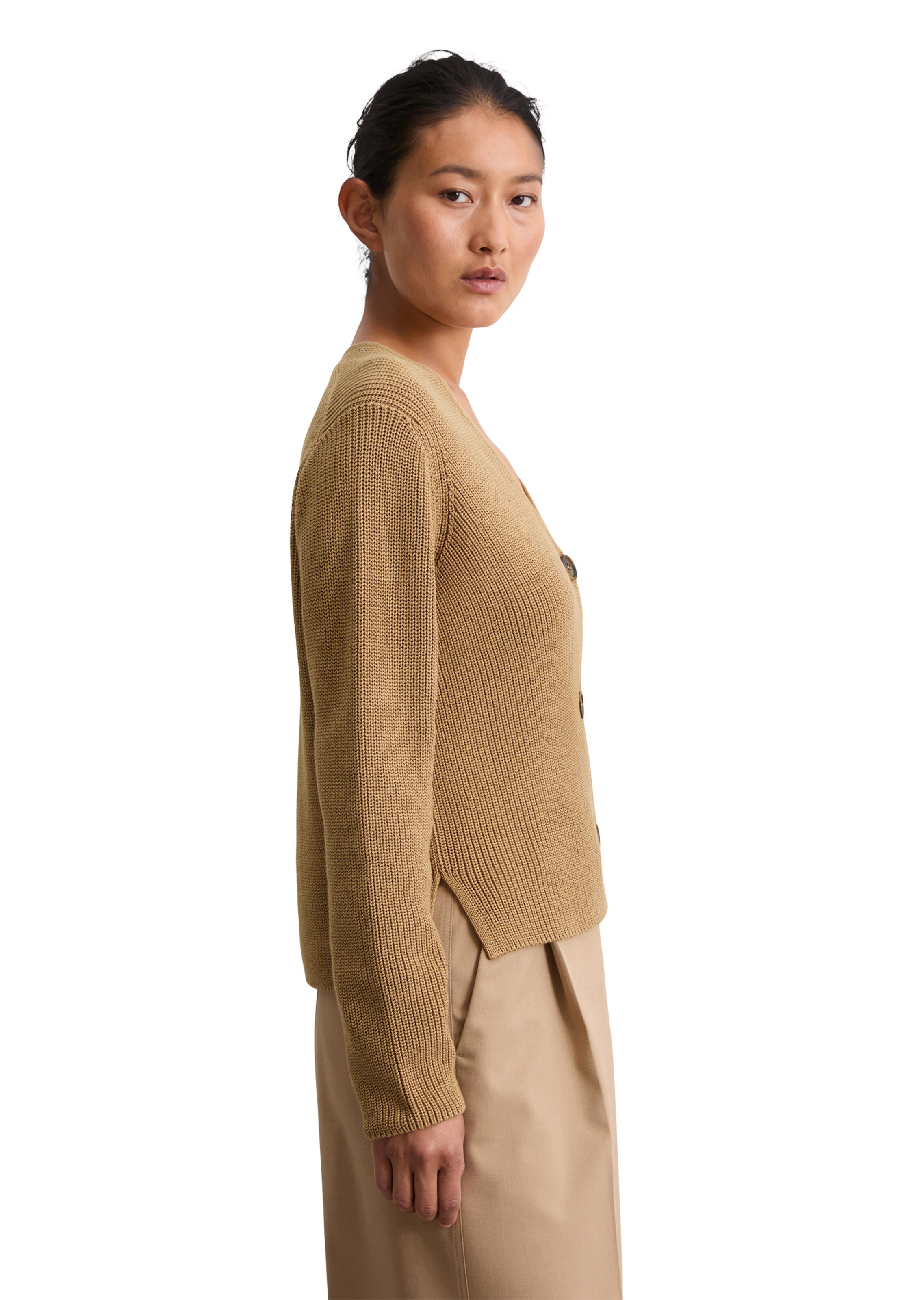 Marc O'Polo Strickjacke in Beige