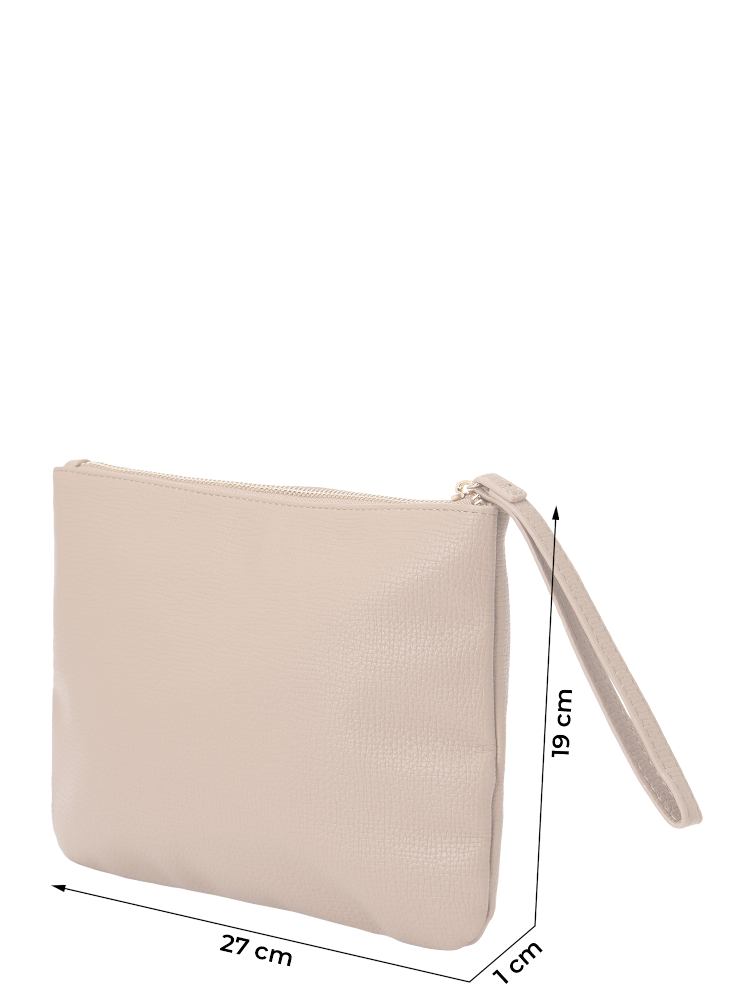 Valentino Bags Kozmetična torbica | bež barva: sprednja stran