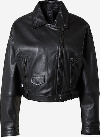 Gipsy Between-season jacket 'Vercy' in Black: front