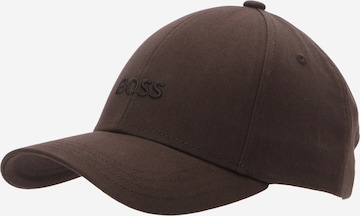 BOSS Шапка с козирка 'Ari' в кафяво: отпред