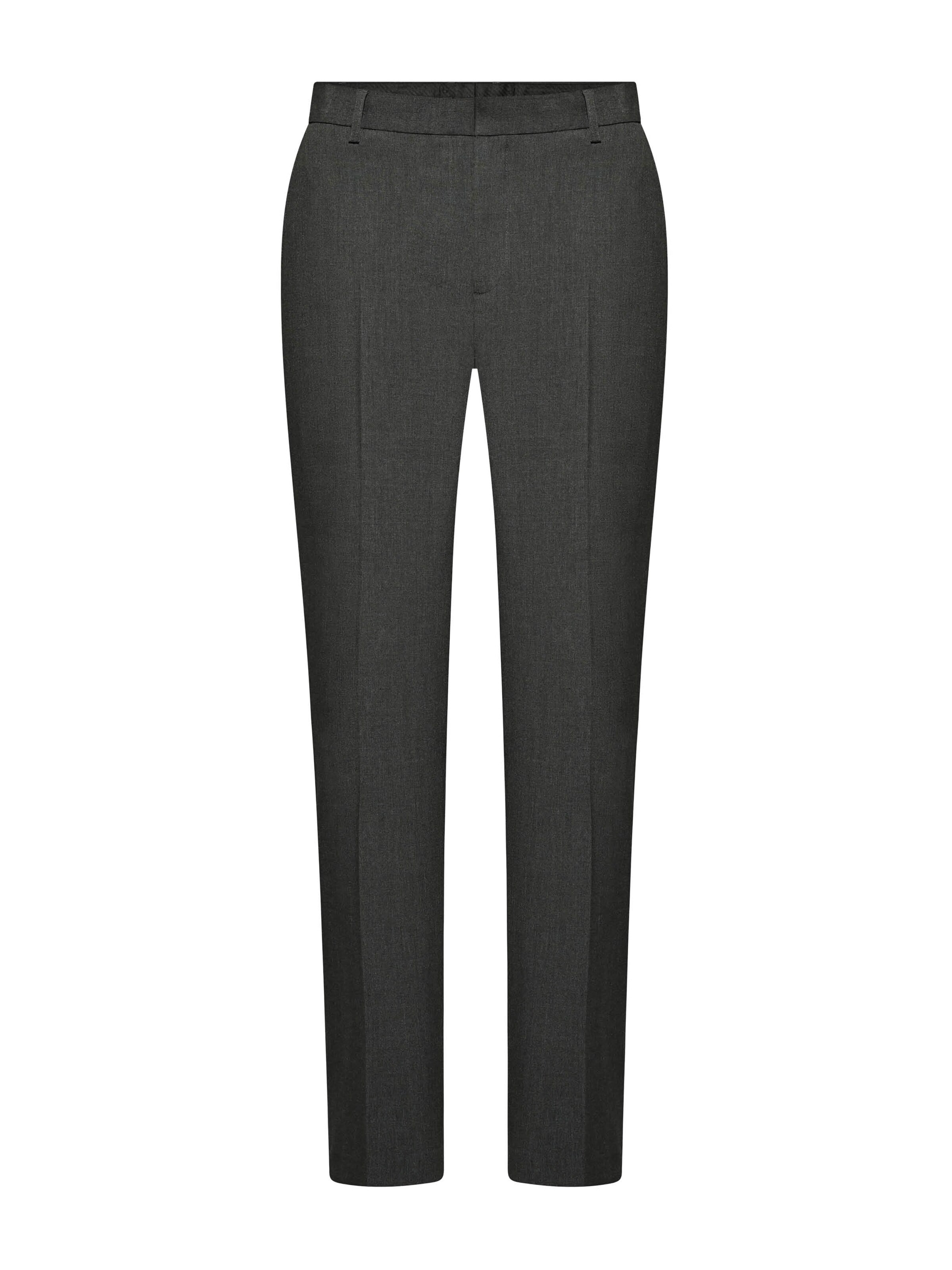 Hirschthal Slimfit Bügelfaltenhose‌‌‌‌‌‌‌‌‌‌ in Grau: Vorderseite