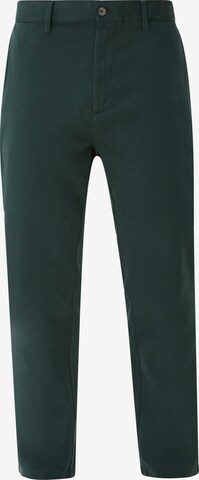 Regular Pantalon chino s.Oliver en vert : devant