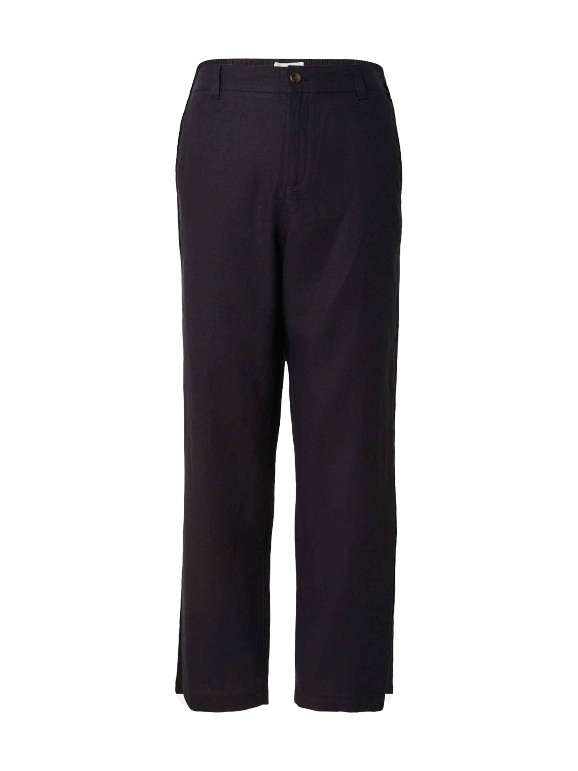 Les Deux - Loosefit Pantalón en negro: frente