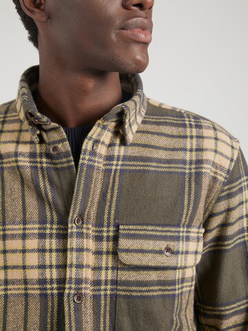 anerkjendt Regular fit Button Up Shirt 'LEIF' in Green