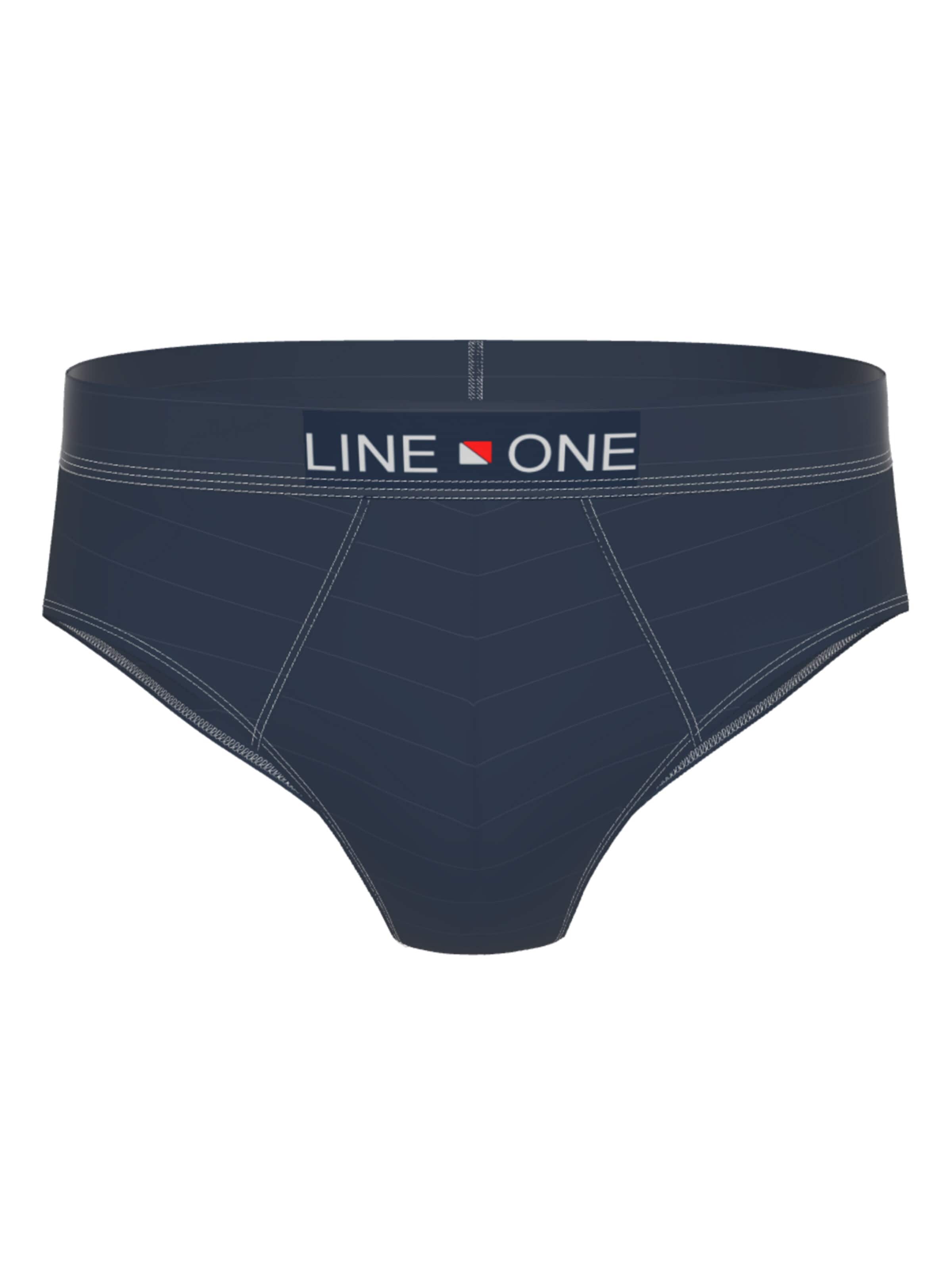 Line One Slip 'Herren Slips  aus Baumwolle'‌‌‌‌ in Blau: Vorderseite