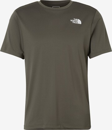 THE NORTH FACE Funktionsskjorte i grøn: forside