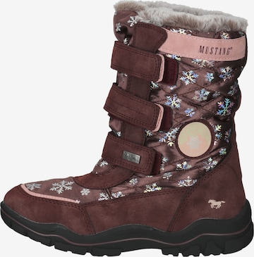 MUSTANG Snowboots in Rot