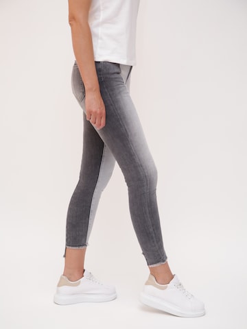 Miracle of Denim Skinny Jeans 'Sina' in Grey