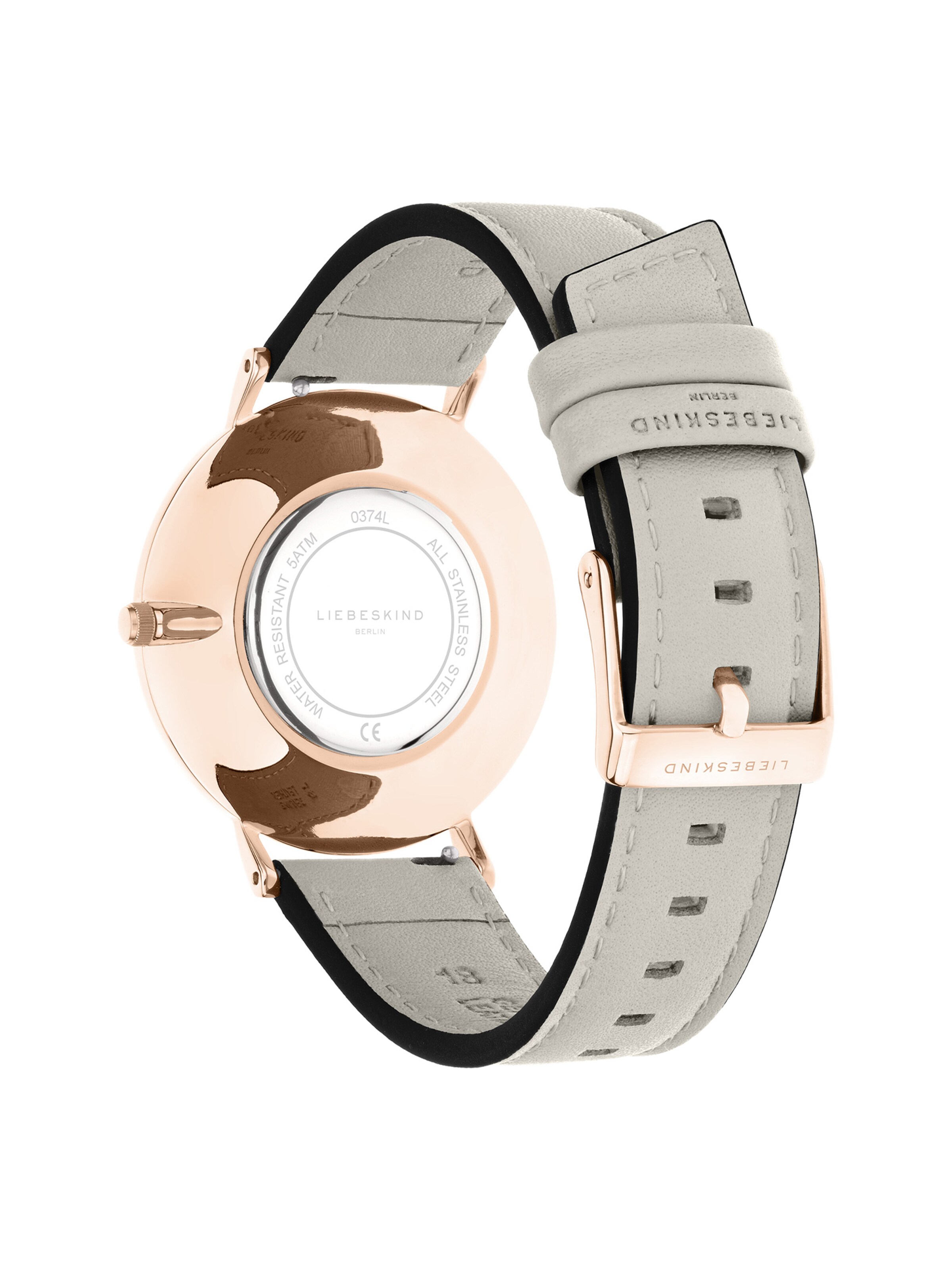 Montre à affichage analogique Liebeskind Berlin en beige