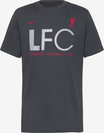 NIKE Shirt 'FC Liverpool' in Grey: front