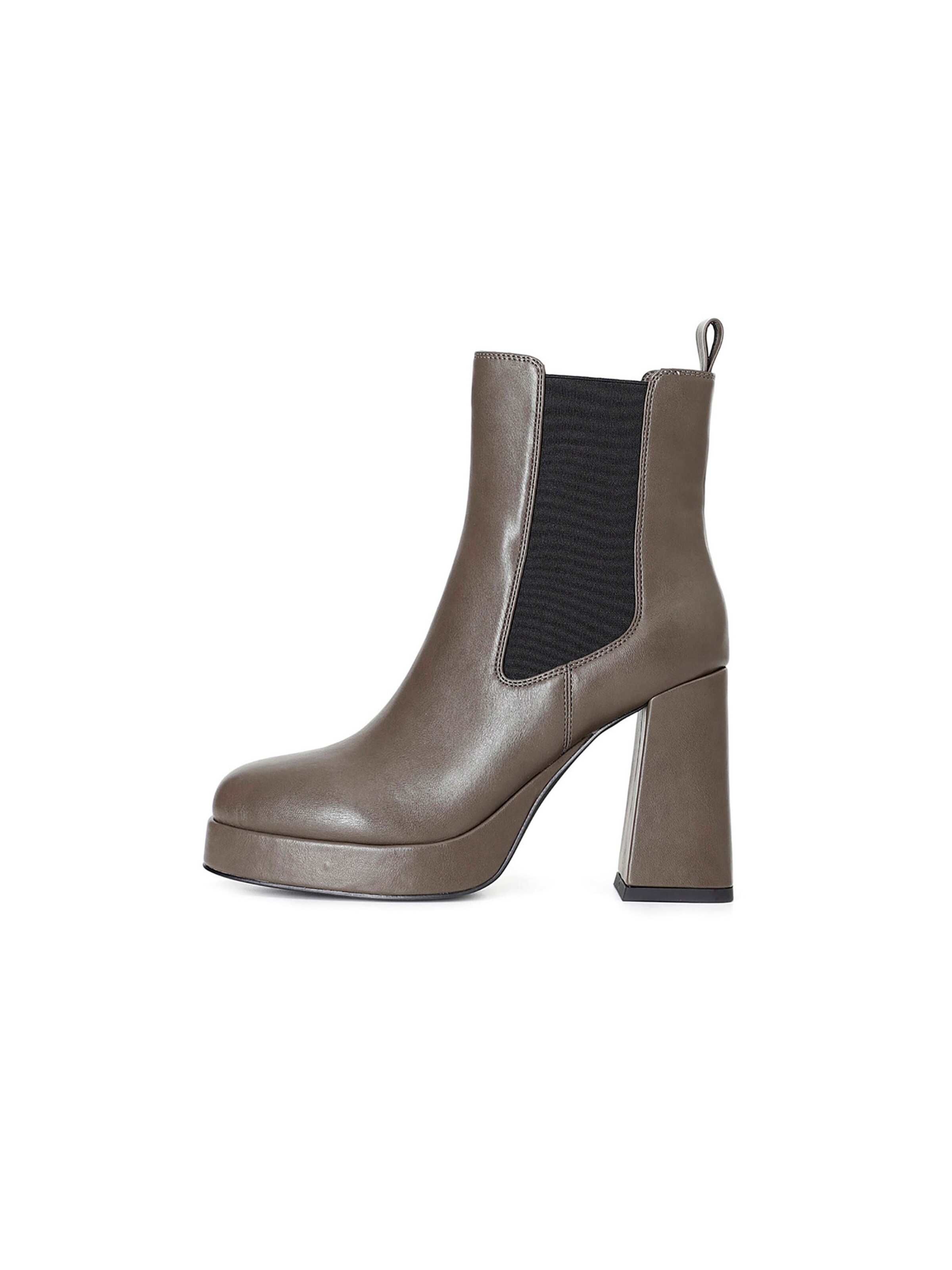 Stivaletto di CAFè NOIR in grigio: frontale