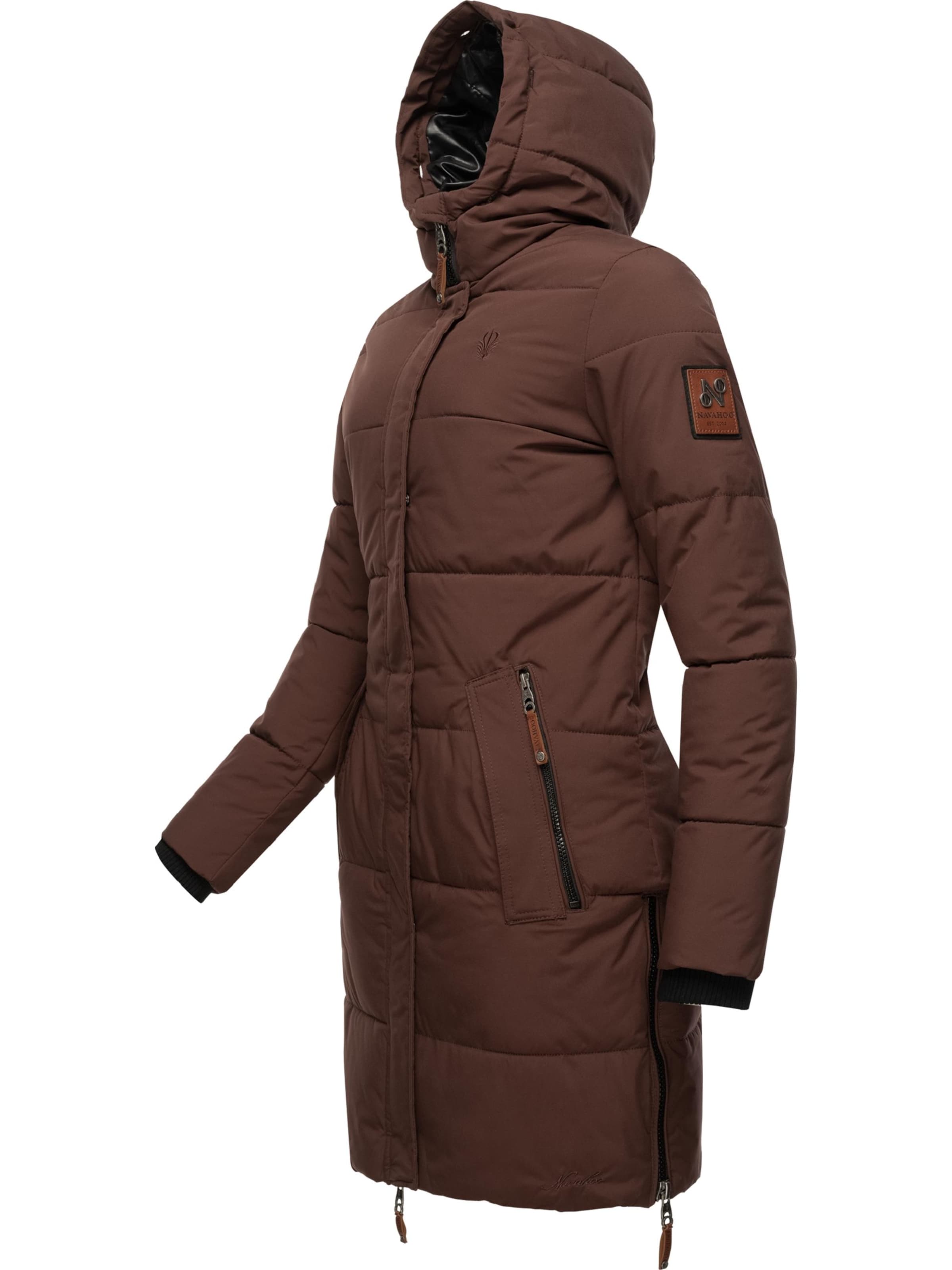 Cappotto invernale 'Halina' di NAVAHOO in marrone