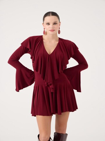 HOLLY LOLLY Kleid in Rot: Vorderseite